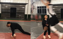 Thanh niên chơi bóng rổ chiến thuật 'thao túng tâm lý' đối thủ