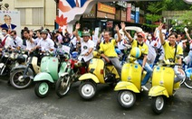 Áo dài, xe cổ diễu hành kỷ niệm Ngày Di sản văn hóa Việt Nam