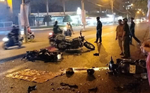 Tai nạn giữa mô tô CSGT và hai xe máy ở TP.HCM: Một nạn nhân tử vong