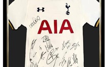 Áo đấu có chữ ký các ngôi sao Tottenham được bán đấu giá ở Việt Nam
