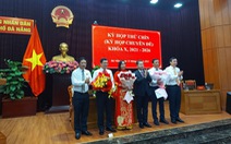 Bầu 2 phó chủ tịch, miễn nhiệm 1 phó chủ tịch HĐND TP Đà Nẵng