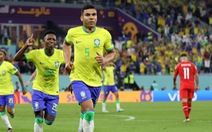 Xếp hạng bảng G World Cup 2022: Brazil đi tiếp, Thụy Sĩ có lợi