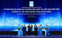 VAS nhận danh hiệu Thương hiệu quốc gia Việt Nam năm 2022