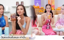 Vừa đoạt á hậu 5, Miss Grand Philippines đã livestream bán hàng