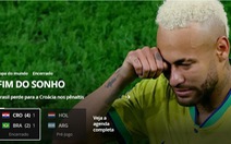 Brazil khóc và World Cup nổ tung: ứng viên số 1 về nhà