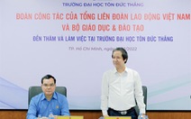 Bộ trưởng Nguyễn Kim Sơn nói gì khi Trường đại học Tôn Đức Thắng muốn thành ĐH nghiên cứu?