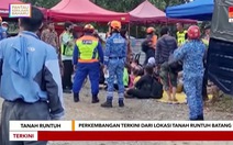 12 người chết, 22 người mất tích vì sạt lở đất ở Malaysia