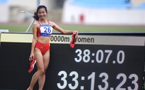 Nguyễn Thị Oanh giành huy chương vàng, xô đổ kỷ lục nội dung chạy 10.000m