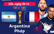 Lịch trực tiếp chung kết World Cup 2022: Argentina gặp Pháp