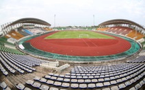 Ngỡ ngàng với sân vận động quốc gia Lào mà Việt Nam sắp đá