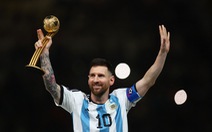 Messi là cầu thủ đầu tiên giành 2 Quả bóng vàng World Cup