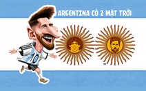 Argentina vừa có thêm 'mặt trời Messi'