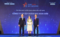 VAS Group vào Top 500 nhà tuyển dụng Việt Nam