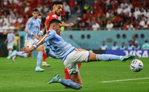 Morocco - Tây Ban Nha (luân lưu) 2-0: Pablo Sarabia đá hỏng luân lưu