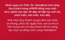 VietinBank dành 7 tỉ đồng lì xì cho khách hàng ưu tiên ngày vía Thần Tài
