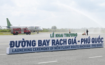 Đường bay Rạch Giá - Phú Quốc được khai thác trở lại