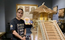 Hoàng Tuấn Long khởi động dự án nghệ thuật tăm giang xác lập kỷ lục châu Á