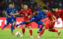 Những pha vào bóng 'rát' của U23 Thái Lan dành cho U23 Việt Nam