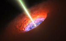 Hai lỗ đen siêu lớn sẽ va chạm, làm cong vênh không gian và thời gian