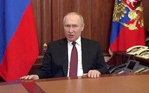 Tổng thống Putin lần đầu lên tiếng công khai sau 4 ngày chiến sự căng thẳng với Ukraine