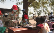 Lực lượng 'Mũ nồi xanh' Việt mang 'mùa xuân' ấm áp đến với tù nhân ở Nam Sudan
