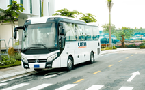 Một trường đại học ở TP.HCM tổ chức xe buýt nhanh đưa đón sinh viên