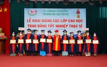 Trường Đại học Tây Đô đào tạo trình độ sau đại học, đáp ứng nhu cầu xã hội