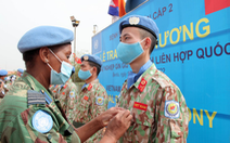 Bệnh viện dã chiến 2.3 nhận huy chương Gìn giữ hòa bình Liên Hiệp Quốc