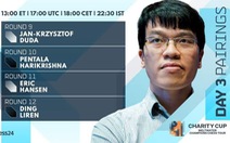 Lê Quang Liêm xuất thần xếp trên ‘vua cờ’ Magnus Carlsen