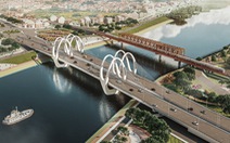 Tách riêng đường bộ, đường sắt theo phương án kiến trúc của dự án cầu Đuống mới