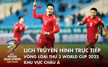 Lịch trực tiếp trận Việt Nam gặp Oman ở vòng loại World Cup 2022