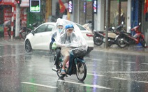 Miền Bắc mưa rét, Hà Nội đề phòng mưa dông