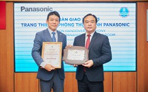 Panasonic Life Solutions tặng thiết bị thực hành cho sinh viên khoa Điện