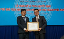 Ông Trần Trọng Dũng làm phó chủ tịch Hội Nhà báo Việt Nam phụ trách phía Nam