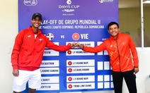 Tuyển Việt Nam ra quân thất bại trước Cộng hòa Dominica ở Davis Cup