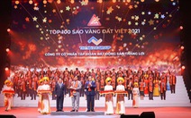 Tập đoàn Thắng Lợi vinh dự đạt Top 100 giải Sao Vàng Đất Việt 2021