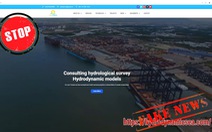 Công ty Portcoast công bố không có website phụ