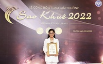 Ví VNPAY giành danh hiệu sản phẩm xuất sắc tại Giải thưởng Sao Khuê 2022
