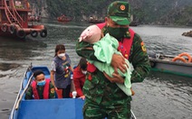 Cứu sống bé gái 1 tuổi rơi xuống biển Vân Đồn