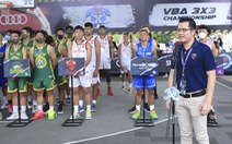 Khai mạc Giải bóng rổ 3x3 chuyên nghiệp đầu tiên ở Việt Nam