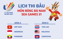 Lịch thi đấu môn bóng đá nam SEA Games 31: U23 Việt Nam gặp Indonesia ngày ra quân