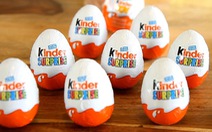 Trứng sôcôla Kinder Surprise bị thu hồi tại 7 nước châu Âu