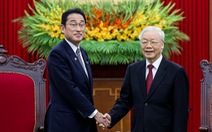 Tổng bí thư Nguyễn Phú Trọng: Quan hệ Việt Nam - Nhật Bản đang phát triển rất tốt đẹp