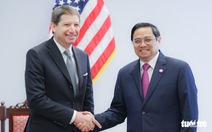 Thủ tướng Phạm Minh Chính tiếp tổng giám đốc Cơ quan Phát triển tài chính quốc tế Mỹ