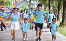 Hàng ngàn người tham gia giải chạy bộ Đường đua Hoa mặt trời