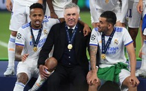 'Cú poker lịch sử' của HLV Carlo Ancelotti