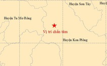Thêm trận động đất mạnh 3,4 độ Richter ở Kon Tum