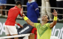 Nadal đánh bại Djokovic ở tứ kết Roland Garros 2022