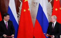 Chủ tịch Trung Quốc Tập Cận Bình và Tổng thống Nga Vladimir Putin điện đàm