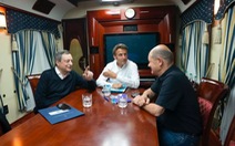 Lãnh đạo Pháp, Đức, Ý ngồi xe lửa đến Kiev